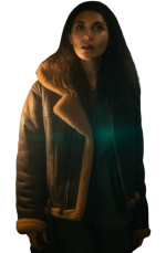 Troll 2 Marion Brown Shearling Jacket - Image 4
